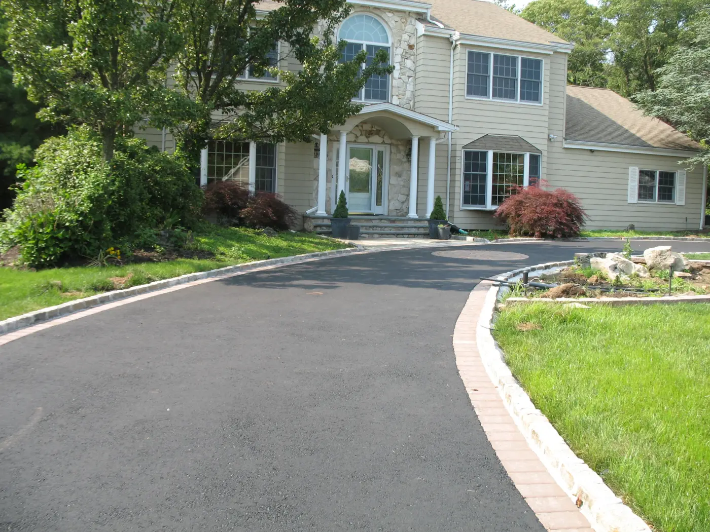 Estate patio — Long Island