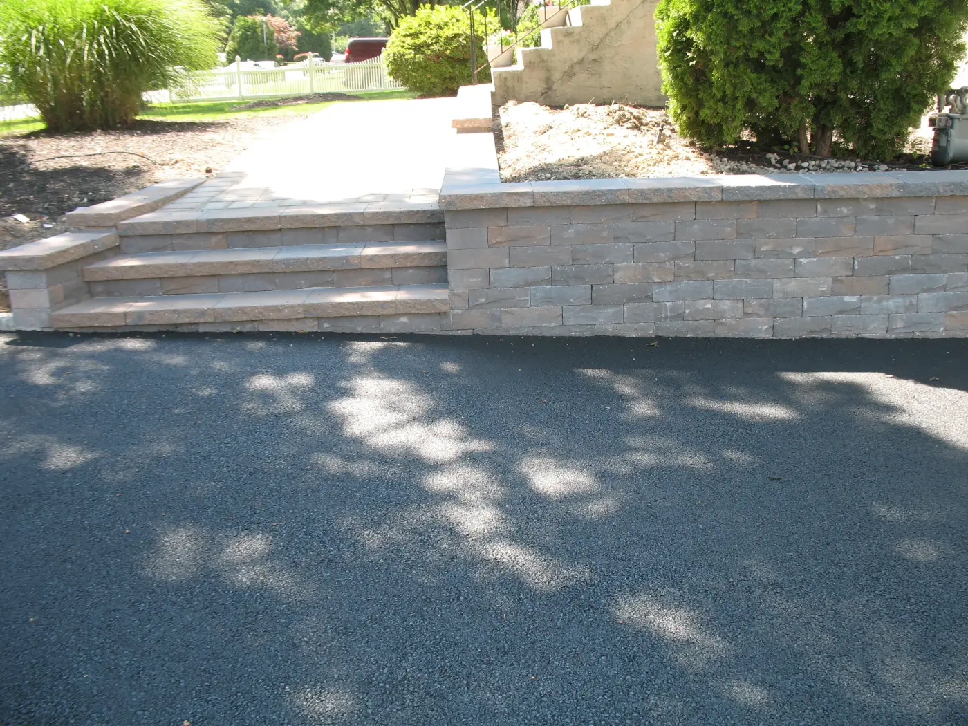 Paving project — Long Island