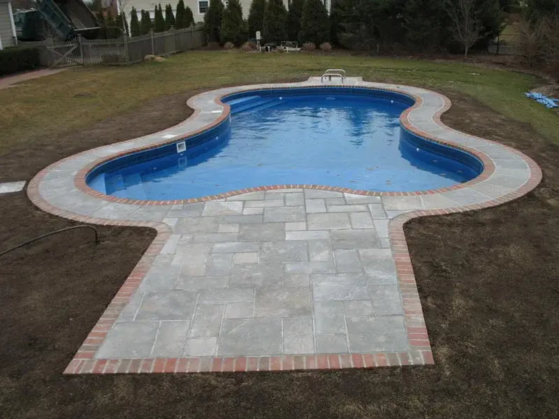 Luxury poolscape — Long Island estate