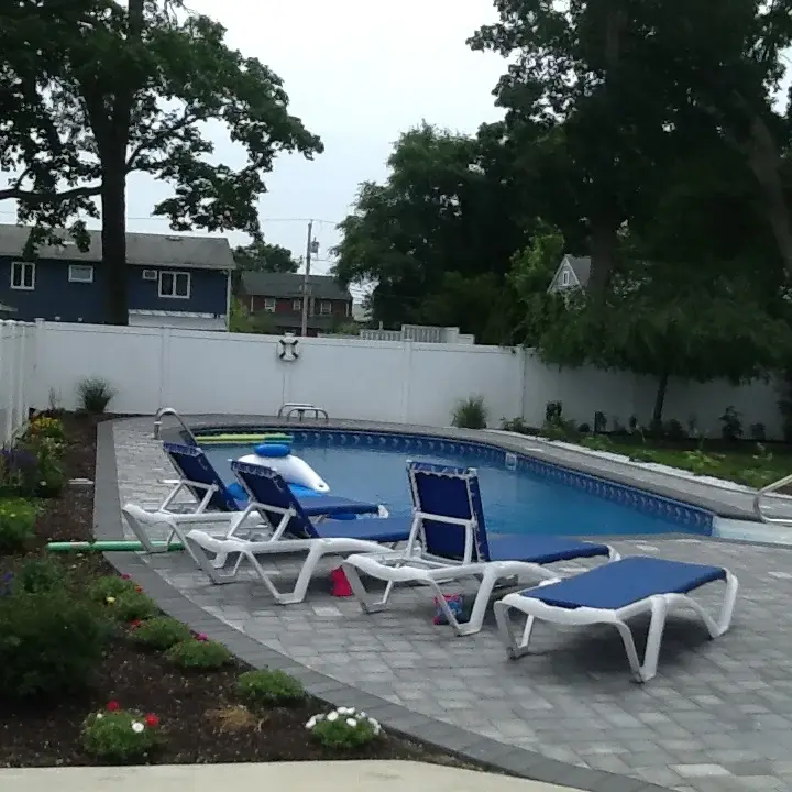 Premium paver poolscape installation
