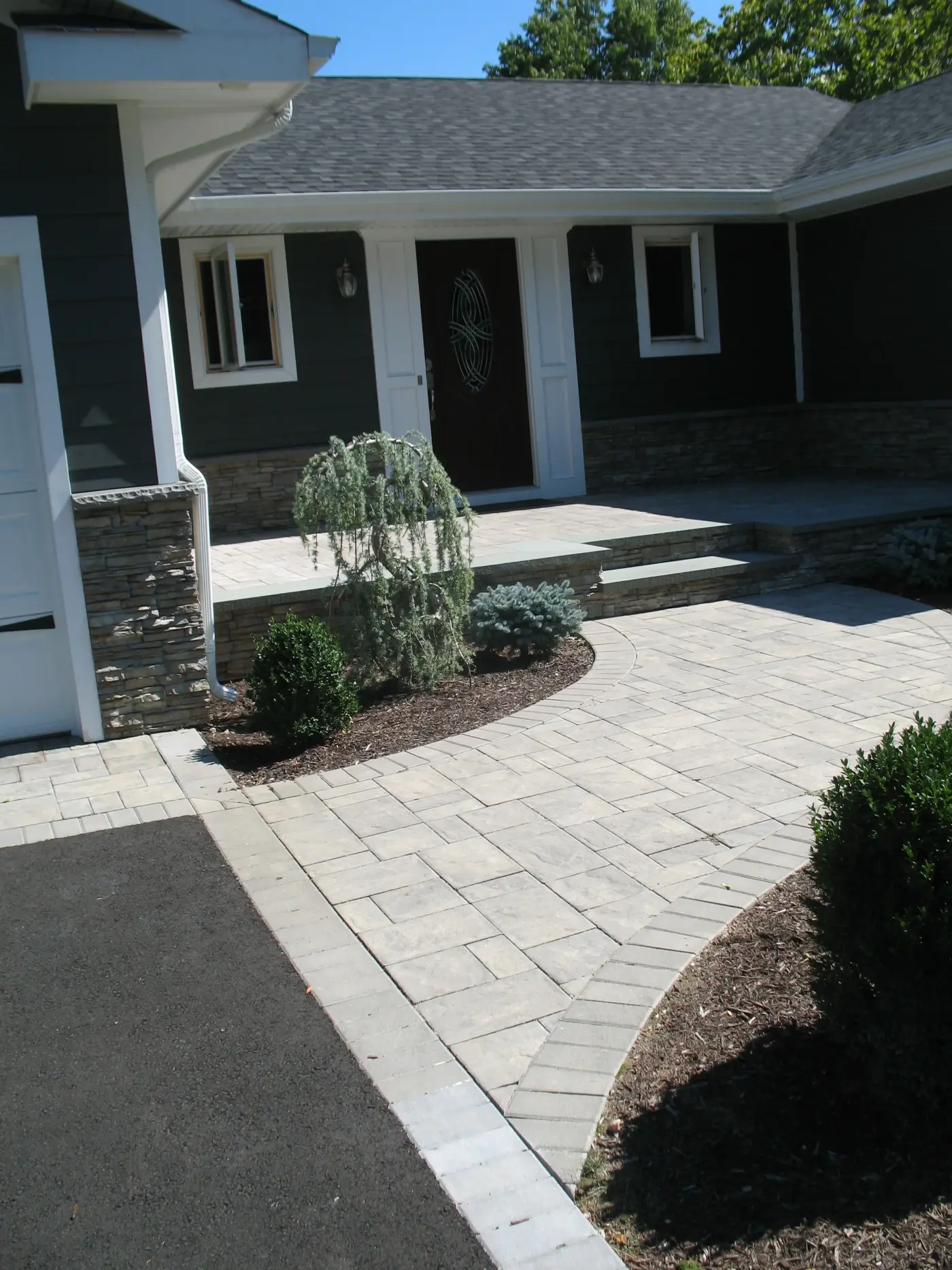 Driveway and hardscape project